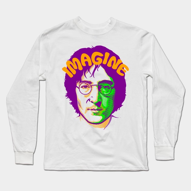 IMAGINE Long Sleeve T-Shirt by Hislla